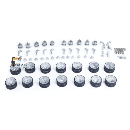 Metall-Straßenräder, Querlenker für Henglong 1/16 RC-Panzer 3838 USA M26 Pershing, DIY-Militärpanzer, Modellzubehör