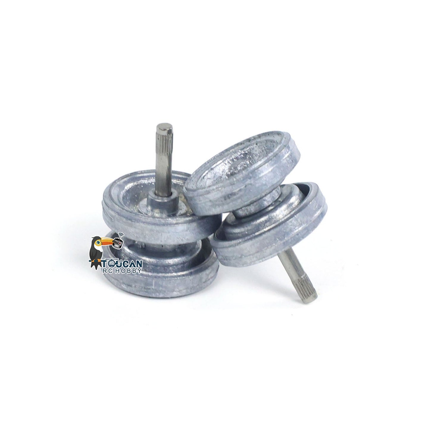 Metal Road Wheels Suspension Arm for Henglong 1/16 RC Tank 3838 USA M26 Pershing DIY Military Armored Car