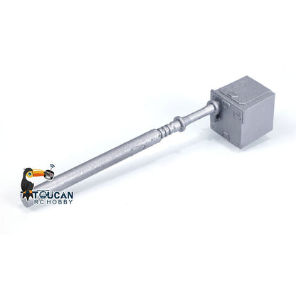 IN Stock CS 1/16 Metal Decorative Upgraded Accessories For Remote Control Tank M1A2 Abrams 3918 RC Vehicle Model With Antenna Oil Bucket