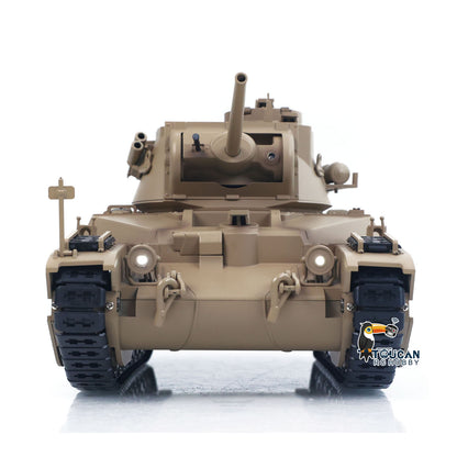 Tongde 1/16 Remote Control Military Tank Matilda III IV Turret Rotation 320 Degree IR Lights Sounds RC Electric Model Smoke Unit