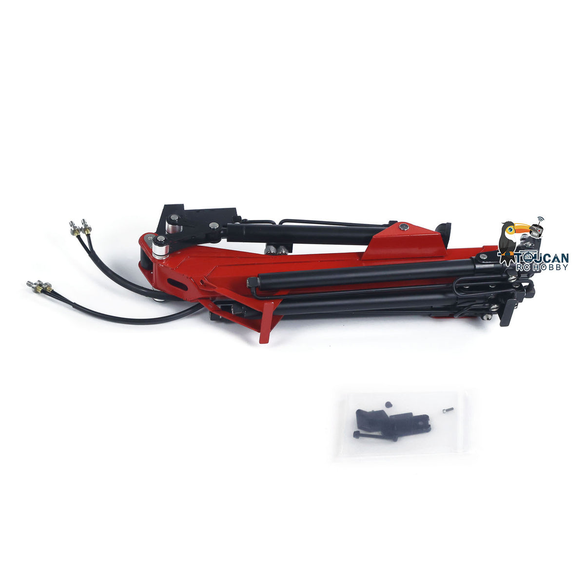 Begrenzt auf Lager, neuer Metall-Auslegerkran für 1/14 RC-Hydraulik-Muldenkipper, ferngesteuerter Kipper, Sattelzugmaschine, DIY-Modellfahrzeuge 770S R620 3363