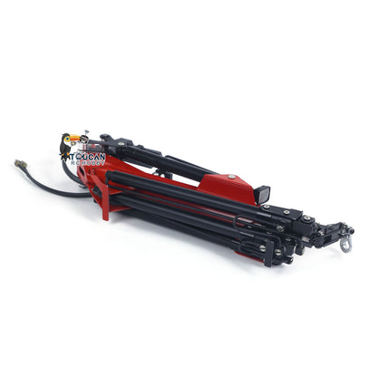 Begrenzt auf Lager, neuer Metall-Auslegerkran für 1/14 RC-Hydraulik-Muldenkipper, ferngesteuerter Kipper, Sattelzugmaschine, DIY-Modellfahrzeuge 770S R620 3363