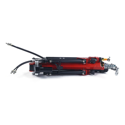 Begrenzt auf Lager, neuer Metall-Auslegerkran für 1/14 RC-Hydraulik-Muldenkipper, ferngesteuerter Kipper, Sattelzugmaschine, DIY-Modellfahrzeuge 770S R620 3363