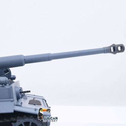 Henglong 1/16 TK7.0 Plastic German Tiger I RTR RC Tank 3818 Infrared Combat BB Sounds Lights Smoke Model Metal Barrel Recoil