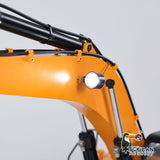 Fast Free Shipping JDM 1/12 Hydraulic Excavator Painted Assembled RC Model Pump Tracks Light Radio