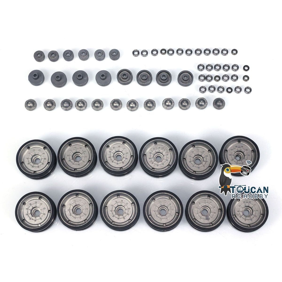 Metal Tracks Sprockets Road Wheels Idler Front Short Antenna Plastic Speaker For HL 1/16 RC Battle Tank IDF Merkava MK IV 3958 Replacement Parts
