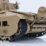 Fast  Free Shipping Tongde 1/16 Remote Control Military Tank Matilda III IV Turret Rotation 320 Degree IR Lights Sounds RC Electric Model Smoke Unit