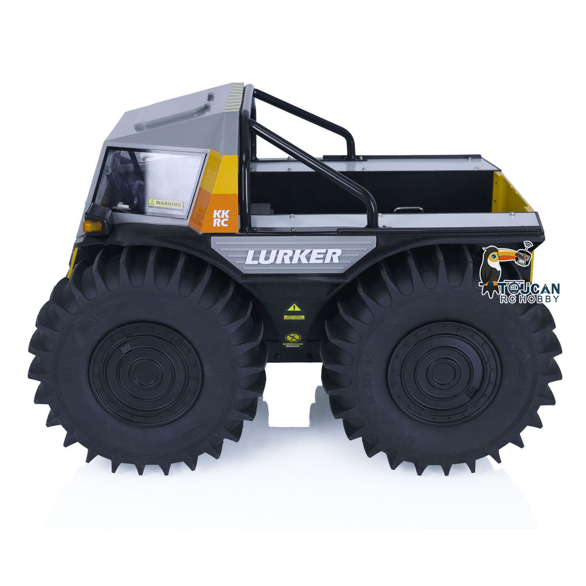 TOUCAN RC HOBBY D-E077 1/10 Scale Ready To Run Radio Controlled Off-road Vehicle All-terrain Amphibious Climbing Car Motor ESC Sound Light System
