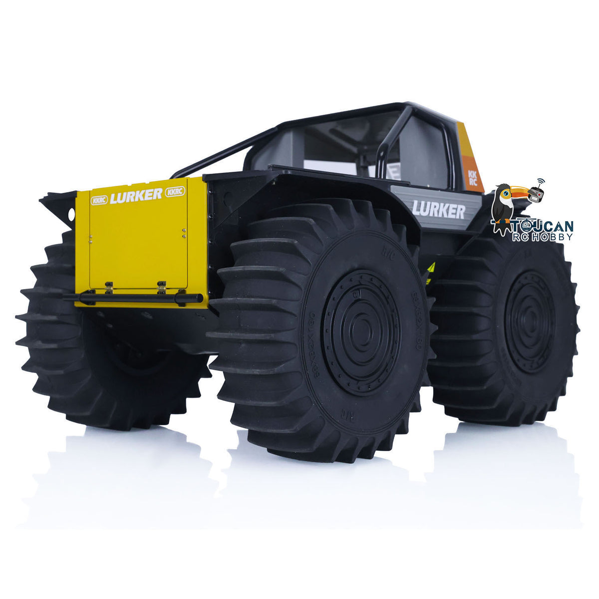 TOUCAN RC HOBBY D-E077 1/10 Scale Ready To Run Radio Controlled Off-road Vehicle All-terrain Amphibious Climbing Car Motor ESC Sound Light System