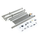 JDM Metal Chain Block/Gantry Crane for 1/10 RC Crane Remote Control Heavy Load Lifting Vehicle DIY Model Designed
