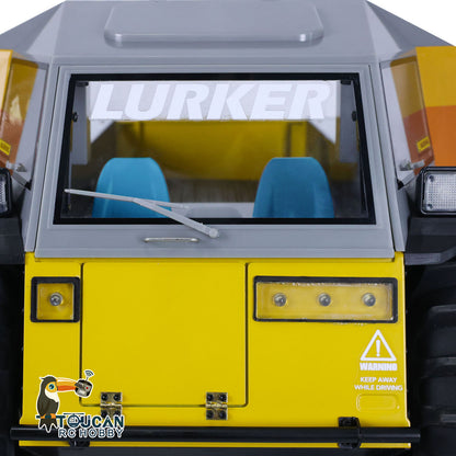 Ferngesteuertes Geländefahrzeug im Maßstab 1/10, Amphibien-Kletterauto, KIT D-E077, 3 Motoren, ohne ESC-Batterieladegerät 