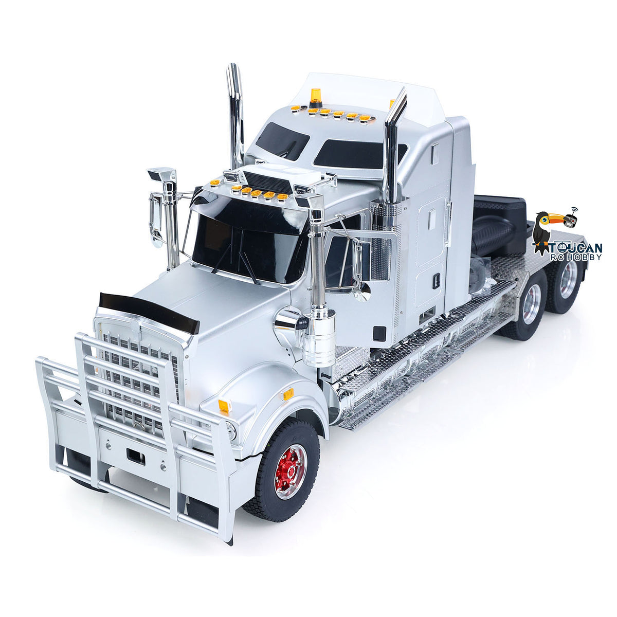 In Stock TOUCAN RC HOBBY JDM 518K C509  6x4 1/14 Metal Remote Control Tractor Truck 2 Speed Gearbox RC Lorry Car Motor ESC Light Sound System RTR Model