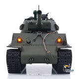 RTR 1/16 RC Tank Sherman M4A3E8 IR BB Barrel Elevation Smoking Metal Chassis Tracks Road Wheels Machine Gun 360 Degree Rotation