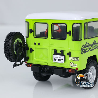 1/16 HG 4x4 RC Geländewagen FJ40 Elektrische Fernbedienung Crawler Land Cruiser Auto Lackiert Zusammengebaut Simulation Hobby 