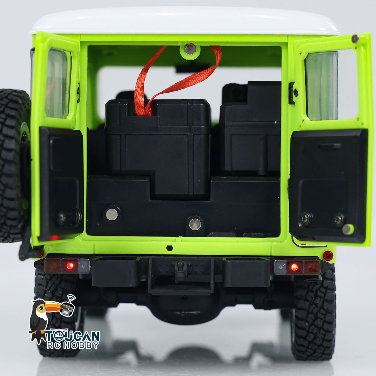1/16 HG 4x4 RC Geländewagen FJ40 Elektrische Fernbedienung Crawler Land Cruiser Auto Lackiert Zusammengebaut Simulation Hobby 