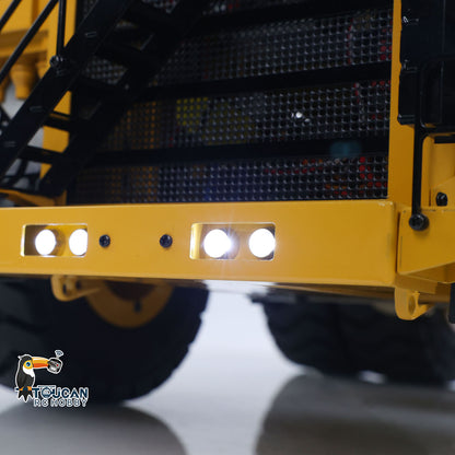 1:20 Maßstab Gelb Metall Hydraulische RC Mining Truck 793D Dumper Auto Fernbedienung Kipper Modell I6X Radio Lichter ESC Servo