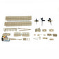 CS M1A2 Abrams TUSKII Metal Upgrade Set For Henglong 1/16 Plastic Remote Control Vehicle 3918 Tank Model Accessories