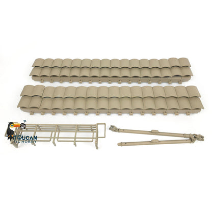 CS M1A2 Abrams TUSKII Metal Upgrade Set For Henglong 1/16 Plastic Remote Control Vehicle 3918 Tank Model Accessories