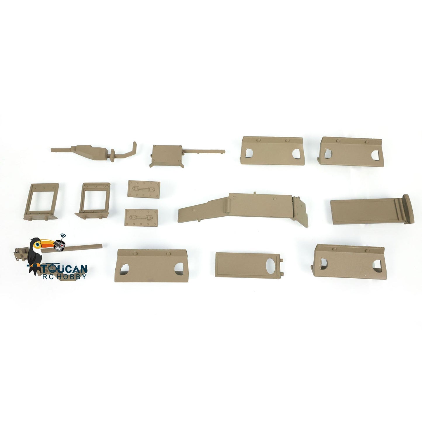 IN Stock CS Abrams M1A2 TUSKI Metal Upgrade Set For 1/16 Plastic Remote Control Vehicle 3918 Henglong Tank Model Accessories