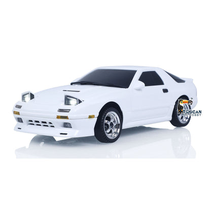TOUCAN RC HOBBY LDRC 1/18 RX7 RC Racing Car RWD Gyroscope Wireless Control Drift Vehicles LD1802 Premium Mini Drift Design All-Nylon Chassis RC Model