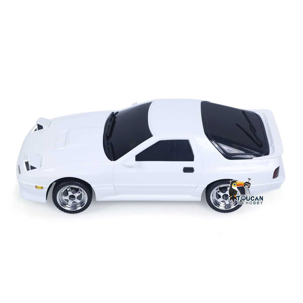 TOUCAN RC HOBBY LDRC 1/18 RX7 RC Racing Car RWD Gyroscope Wireless Control Drift Vehicles LD1802 Premium Mini Drift Design All-Nylon Chassis RC Model