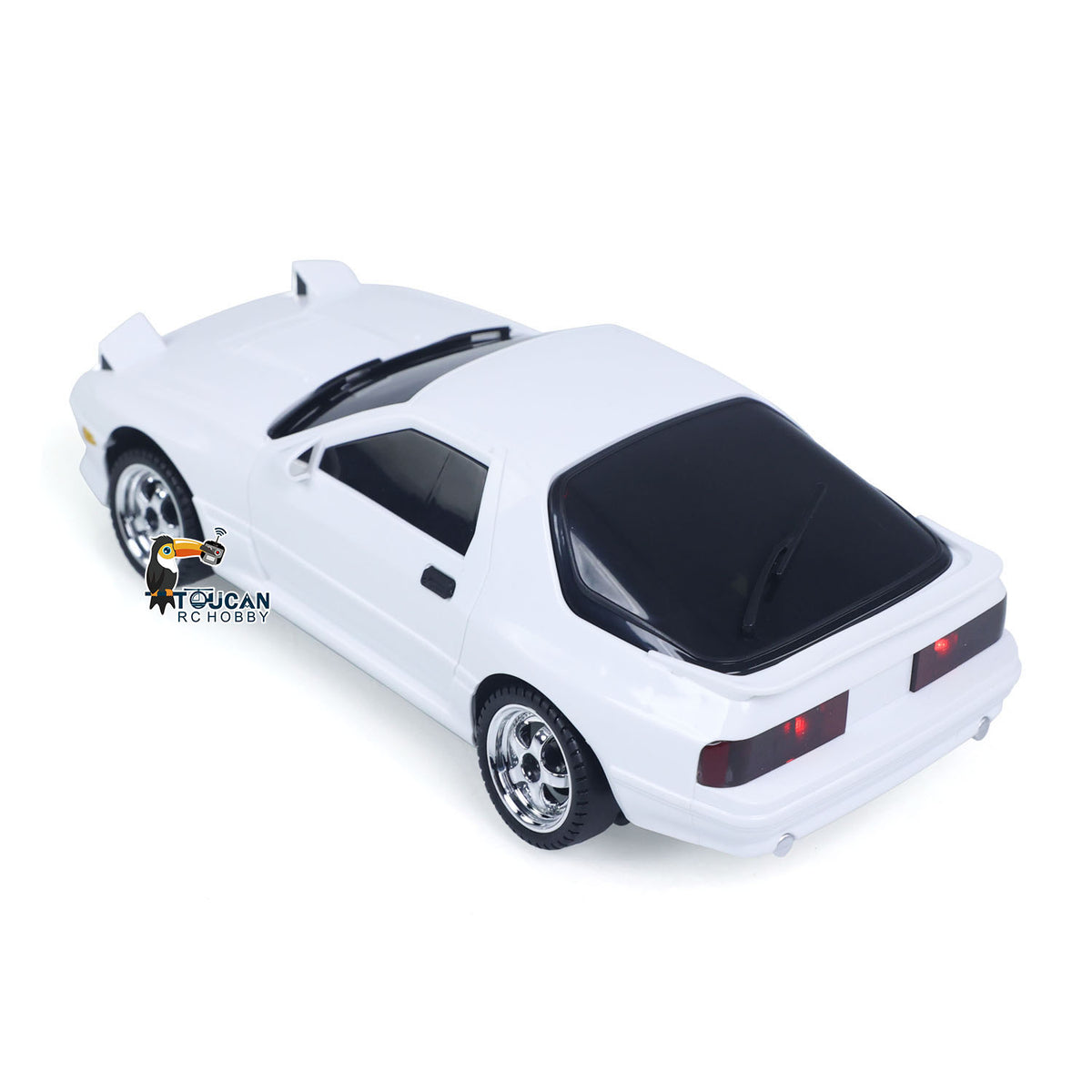 TOUCAN RC HOBBY LDRC 1/18 RX7 RC Racing Car RWD Gyroscope Wireless Control Drift Vehicles LD1802 Premium Mini Drift Design All-Nylon Chassis RC Model