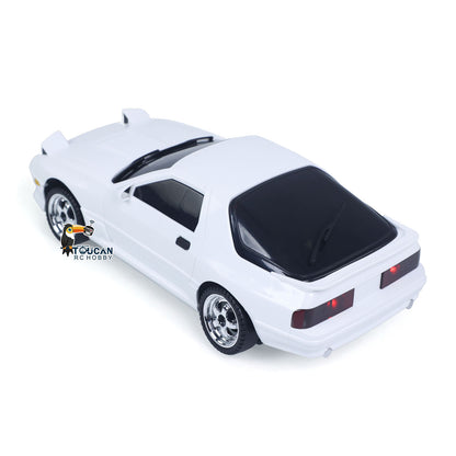 TOUCAN RC HOBBY LDRC 1/18 RX7 RC Racing Car RWD Gyroscope Wireless Control Drift Vehicles LD1802 Premium Mini Drift Design All-Nylon Chassis RC Model