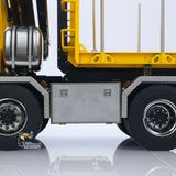 Toucanhobby 10x10 1/14 Metal RC Hydraulic Roll on Roll off Dumper Construction Vehicle 9-Way Reversing Valve Rear Axle Lifting for Hobbyists