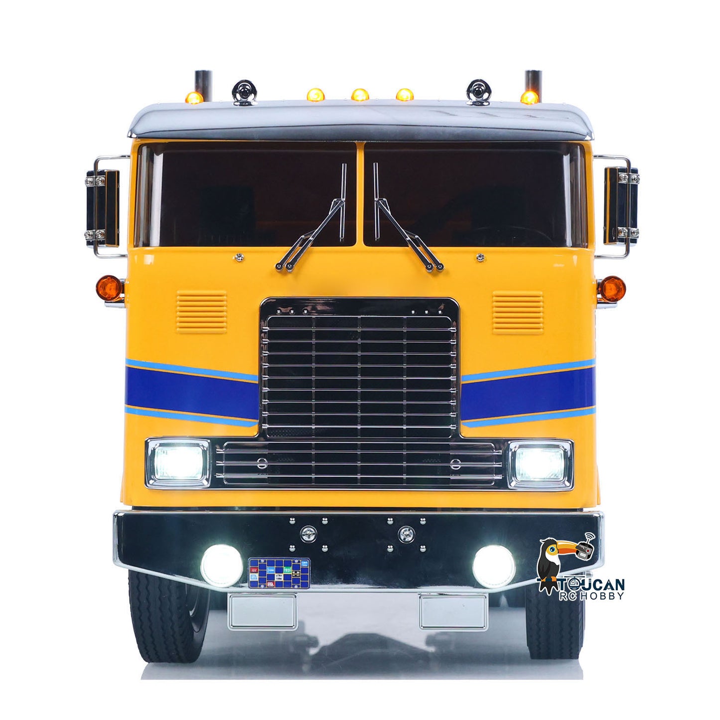 TOUCAN 1/14 Remote Control Vehicle DIY Tractor Truck 6*4 Chassis 56304 3Speed Transmission Light Sound System RTR Flysky Radio