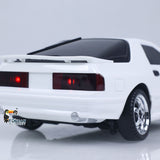 LDRC 1/18 RX7 RC Racing Car RWD Gyroscope Wireless Control Drift Vehicles LD1802 Premium Mini Drift Design All-Nylon Chassis RC Model