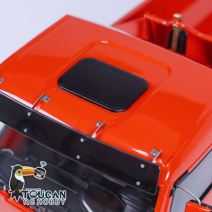 TOUCAN RC HOBBY LESU 1/14 TGS 8*8 RC Hydraulic Dumper Truck Lorry Remote Control Tipper Lights Sound Two Speed ESC Motor 3T Differential Lock Steering Servo