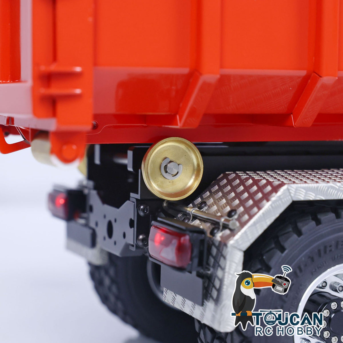 TOUCAN RC HOBBY LESU 1/14 TGS 8*8 RC Hydraulic Dumper Truck Lorry Remote Control Tipper Lights Sound Two Speed ESC Motor 3T Differential Lock Steering Servo