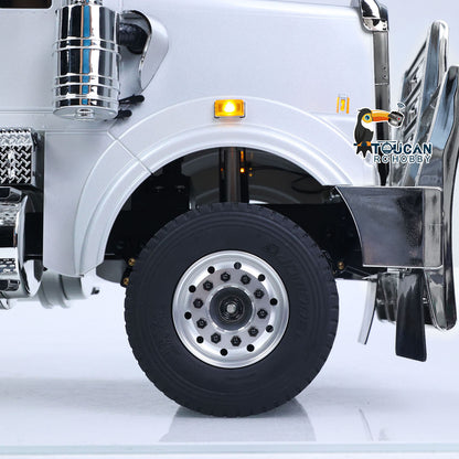 TOUCAN RC HOBBY JDM 518 1/14 RC Tractor Truck 6X4 C509 Plastic Body Remote Control Vehicle Model with 2 Speed Transmission Lighting System PNP