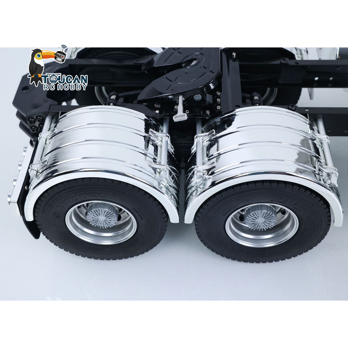 TOUCAN RC HOBBY JDM 518 1/14 RC Tractor Truck 6X4 C509 Plastic Body Remote Control Vehicle Model with 2 Speed Transmission Lighting System PNP