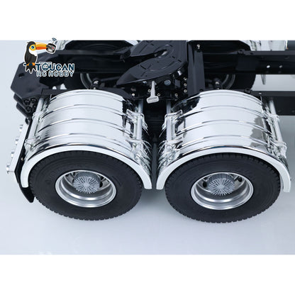 TOUCAN RC HOBBY JDM 518 1/14 RC Tractor Truck 6X4 C509 Plastic Body Remote Control Vehicle Model with 2 Speed Transmission Lighting System PNP