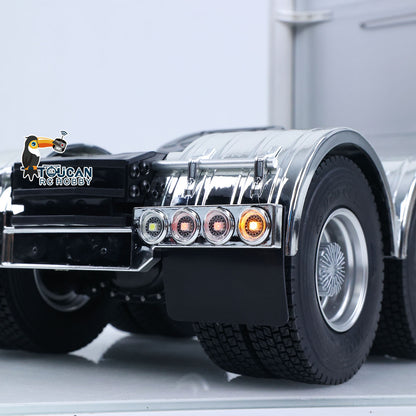 TOUCAN RC HOBBY JDM 518 1/14 RC Tractor Truck 6X4 C509 Plastic Body Remote Control Vehicle Model with 2 Speed Transmission Lighting System PNP
