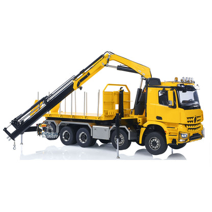Toucanhobby 10x10 1/14 Metal RC Hydraulic Roll on Roll off Dumper Construction Vehicle 9-Way Reversing Valve Rear Axle Lifting for Hobbyists
