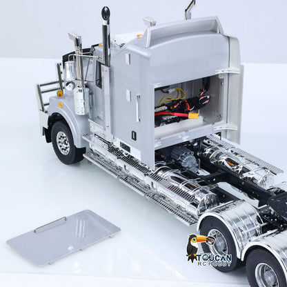 TOUCAN RC HOBBY JDM 518 1/14 RC Tractor Truck 6X4 C509 Plastic Body Remote Control Vehicle Model with 2 Speed Transmission Lighting System PNP