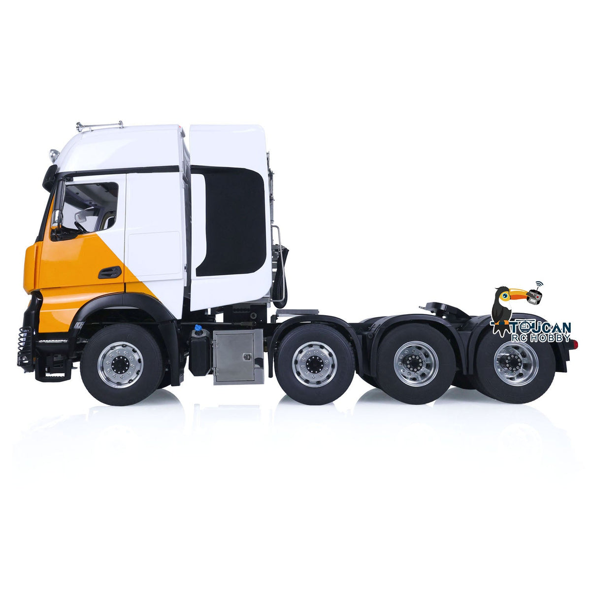 TOUCAN RC HOBBY 8x8  Metal Chassis Lock Differential 4Axles 1/14 RC Tractor Truck DIY 3363 Radio Control Lorry Car Model Motor ESC Servo