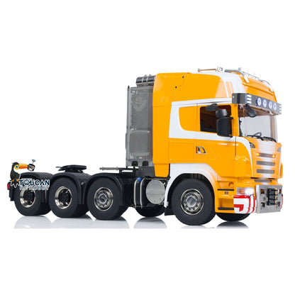 1/14 8x8 RC Sattelzugmaschine RTR R620 Metall Ferngesteuerte Autos Zusammengebaut und Lackiert 3-Gang Getriebe Licht Sound System