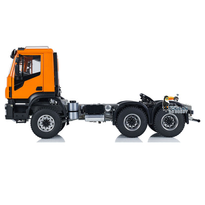 1/14 6x6 RC Sattelzugmaschine 2-Gang-Getriebe Funkfernsteuerung Auto Sounds Lichter
