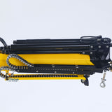 1:14 10x10 Metal RC Hydraulic Dump Car Remote Control Crane Full Dumper Trucks 9-Channel Reversing Valve with Light Sound System