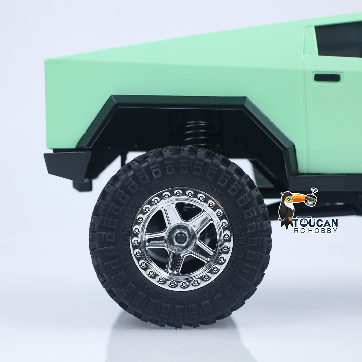 TOUCAN RC HOBBY 1/18 2.4G Remote Control Rock Crawler Car RC Climbing Car 4*4 Vehicle RTR 2Speed Gearbox 370 Brushed Motor Battery LED Light