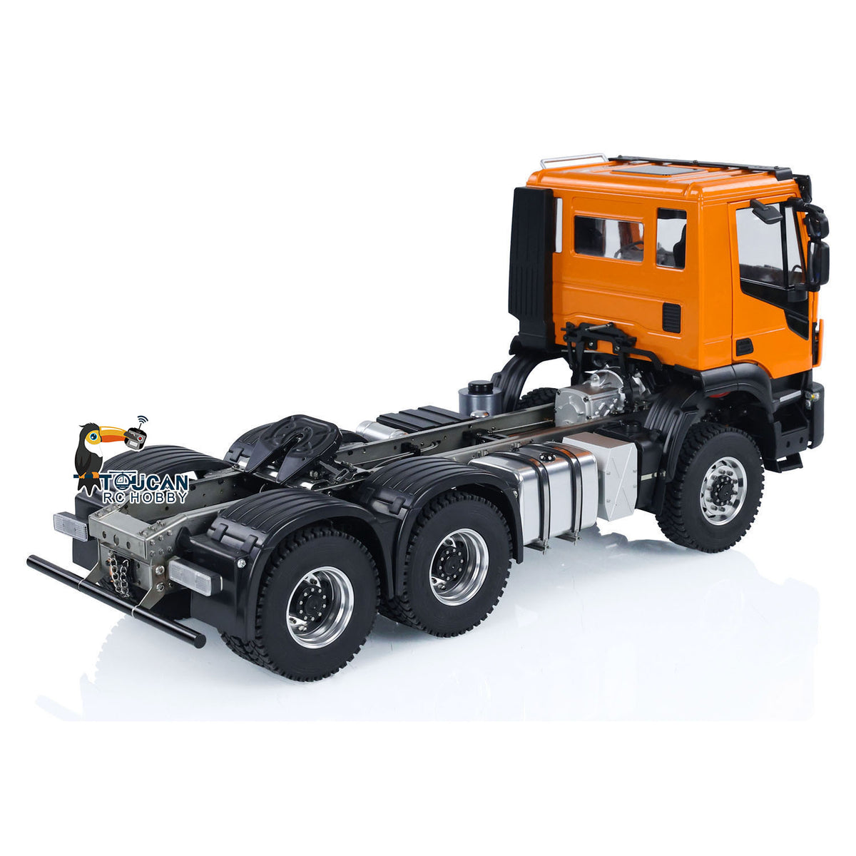 1/14 6x6 RC Sattelzugmaschine 2-Gang-Getriebe Funkfernsteuerung Auto Sounds Lichter