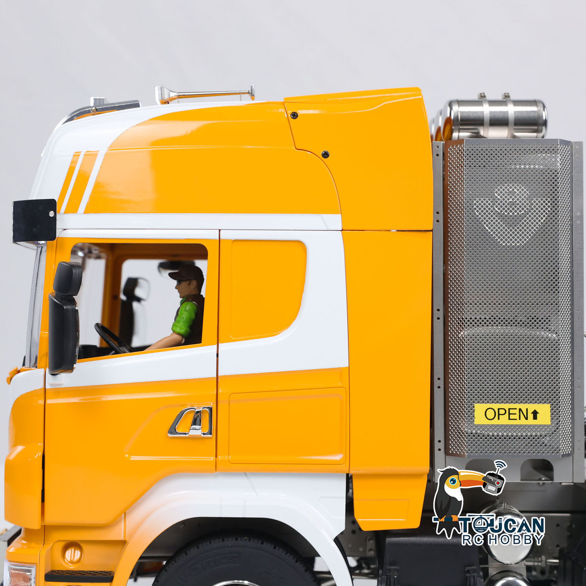 1/14 8x8 RC Sattelzugmaschine RTR R620 Metall Ferngesteuerte Autos Zusammengebaut und Lackiert 3-Gang Getriebe Licht Sound System