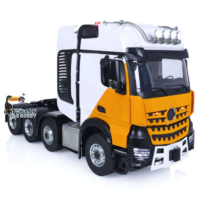 TOUCAN RC HOBBY 8x8  Metal Chassis Lock Differential 4Axles 1/14 RC Tractor Truck DIY 3363 Radio Control Lorry Car Model Motor ESC Servo