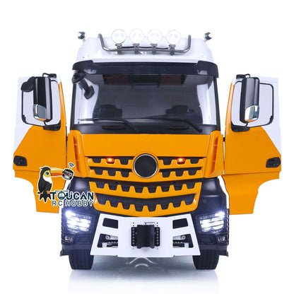 TOUCAN RC HOBBY 8x8  Metal Chassis Lock Differential 4Axles 1/14 RC Tractor Truck DIY 3363 Radio Control Lorry Car Model Motor ESC Servo