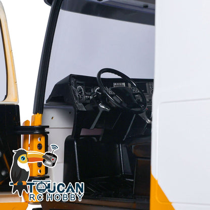 TOUCAN RC HOBBY 8x8  Metal Chassis Lock Differential 4Axles 1/14 RC Tractor Truck DIY 3363 Radio Control Lorry Car Model Motor ESC Servo