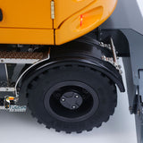LR914 PRO MAX Metal 4WD 1/14 RC Hydraulic Wheeled Excavator 11-ways Valve RTR Radio Controlled Digger PL18EV Lite Battery Light