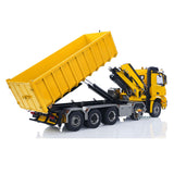 Toucanhobby 1/14 10*10 Metal RC Hydraulic Roll 0n Off Dumper 9-Way Reversing Valve Rear Axle Lifting for Model Enthusiasts